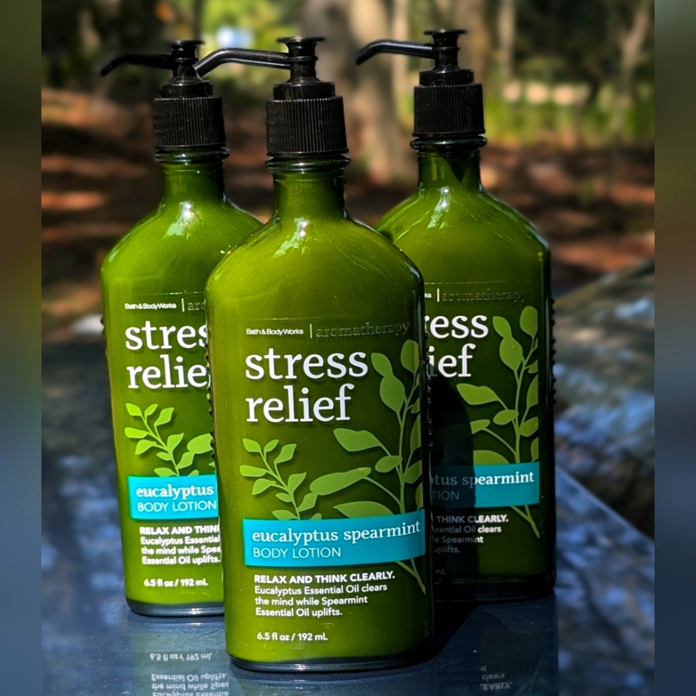 Bath & Body Works Stress Relief Lotions